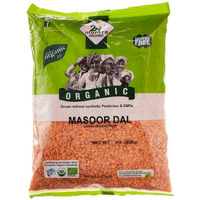 24 Mantra Organic Masoor Dal Split - 2 Lb (908 Gm)