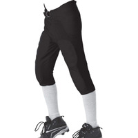 Youth Solo Polyester Football Pants Black