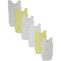 Girls Tank Top Onezies 6 Pack