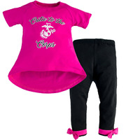 MARINE GIRLS TODDLER 2PC LEGGING SET