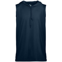 Badger B-Core Sleeveless Hooded T-Shirt XL Navy