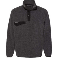 DRI Duck Denali Mountain Fleece Pullover, XL, Charcoal