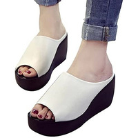 Vista Shops Fiji Platform Wedges Fabulous and Minimal Night Black