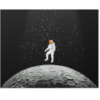 Onetify Astronaut on The Moon Jigsa Puzzle 500-Piece