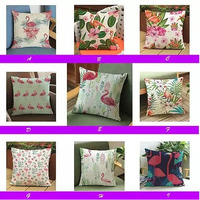 Vista Shops Fabulous Flamingos Cushion Covers