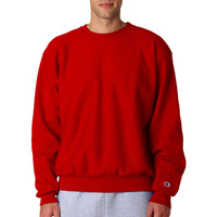 Champion 82/18 Reverse Weave Crew - Scarlet - SMALL