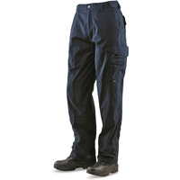 Tru-Spec Men's 24-7 Series Original Tactical Pant - Reliable Pants for Men - Ideal for Hiking, Camping, EMT, and Tactical Use - 65% Polyester, 35% Cotton - Navy - 32W x 32L