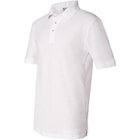 Featherlite Men's Silky Smooth Pique (White) (M)