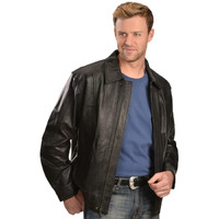 Scully Men's Premium Lambskin Jacket Black Medium US