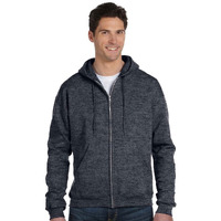 Champion Adult Eco Full-Zip Hooded Fleece,Charcoal,XXX-Large