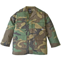 Trooper Clothing Classic BDU Camo Top w/4 Pockets, Extra Small, BDU Camouflage, 100T:100T-XS