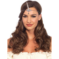 Leg Avenue 2153-02722 Silver Unicorn Horn Head Piece, O/S, Silver