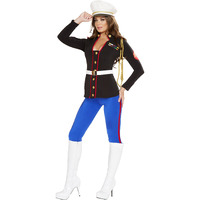 Roma Costume 4701 Marine Corporal Costume Small