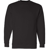 Bayside - USA-Made Crewneck Sweatshirt - 1102 - L - Black