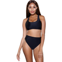 Be Wicked 1985 Vera 2 Piece Set, Black, Small