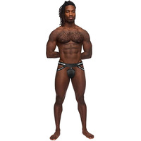 Male Power 345-267 Helmet Jockstrap Black