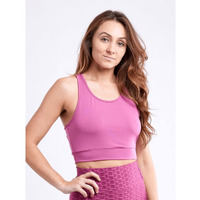 JupiterGear Racerback Lightweight Training Crop Tank Top Rose Dust