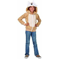 212 Main Vixie The Fox Hoodie Child, Large