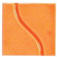 Sax True Flow Lead-Free Non-Toxic Gloss Glaze, 1 pt, Orange Slice