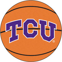 Fanmats Texas Christian University Basketball Rug