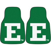 Fanmats Eastern Michigan University 2-pc Carpet Car Mat Set/17 x27