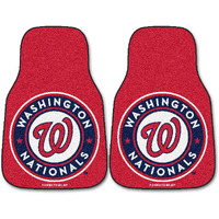 MLB - Washington Nationals 2 Piece Front Car Mats