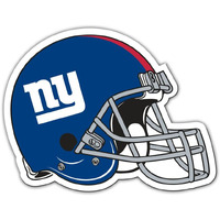 Fremont Die NFL New York Giants Vinyl Helmet Magnet, 12 , Team Colors