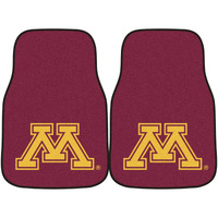 Fanmats Minnesota Golden Gophers Carpeted Car Mats