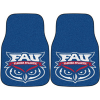 Florida Atlantic University 2 Piece Front Car Mats