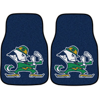 Fanmats Notre Dame Fighting Irish Carpeted Car Mats