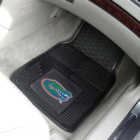 FANMATS NCAA Florida Gators Heavy Duty 2-Piece Vinyl Car Mat - 17 x27