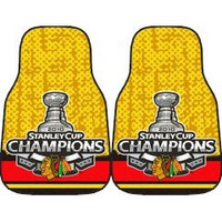 Chicago Blackhawks 2010 Stanley Cup Champions Carpet Car Mats