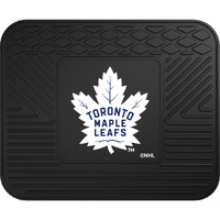 FANMATS 10784 Toronto Maple Leafs Back Row Utility Car Mat - 1 Piece - 14in. x 17in., All Weather Protection, Universal Fit, Molded Team Logo