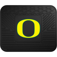 FANMATS 11263 Oregon Ducks Back Row Utility Car Mat - 1 Piece - 14in. x 17in., All Weather Protection, Universal Fit, Molded Team Logo