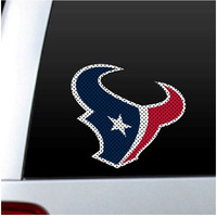 NFL Houston Texans Die Cut Window Film