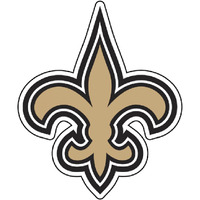 Fremont Die NFL Ne Orleans Saints Windo Film, Large 12 , Team Colors