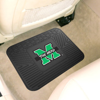 FANMATS 12825 Marshall Thundering Herd Back Row Utility Car Mat - 1 Piece - 14in. x 17in., All Weather Protection, Universal Fit, Molded Team Logo