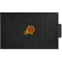 FANMATS 11423 Phoenix Suns Heavy Duty Vinyl Medallion Outdoor Door Mat - 19.5in. x 31in.