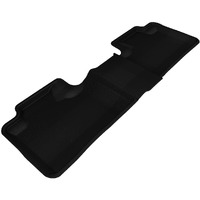 3D MAXpider Custom Fit KAGU Floor Mat (BLACK) Compatible with DODGE/JEEP DURANGO/GRAND CHEROKEE 2011-2025 - Second Row