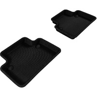 3D MAXpider 2004-2012 Volvo S40 Kagu 2nd Row Floormats - Black (L1VV00321509)