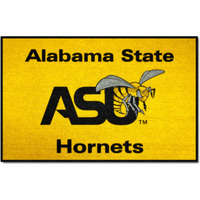 FANMATS 292 NCAA - Alabama State Hornets Starter Mat Accent Rug - 19in. x 30in. | Sports Fan Home Decor Rug and Tailgating Mat