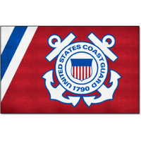 FANMATS 9556 U.S. Coast Guard Ulti-Mat Rug - 5ft. x 8ft. | Sports Fan Area Rug, Home Decor Rug and Tailgating Mat