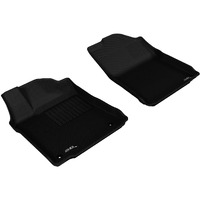 3D MAXpider 2013-2018 Toyota Avalon Kagu 1st Row Floormat - Black (L1TY13011509)