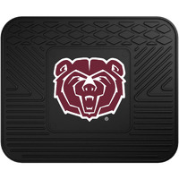 FANMATS 15668 Missouri State Bears Back Row Utility Car Mat - 1 Piece - 14in. x 17in., All Weather Protection, Universal Fit, Molded Team Logo