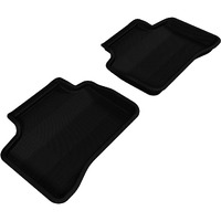 3D MAXpider Custom Fit Kagu Floor Mat (Black) Compatible with Mercedes-Benz GLK 350 (X204) 2010-2015 - Second Row