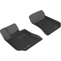 3D MAXpider Custom Fit Kagu Floor Mat (Black) Compatible with Mercedes-Benz CLS-Class (W218) 2011-2013 / E-Class Sedan (W212) 2010-2013 - Front Row