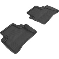 3D MAXpider 2010-2016 Mercedes-Benz E-Class W212 Kagu 2nd Row Floormats - Black (L1MB05721509)