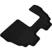 3D MAXpider Third Row Custom Fit All-Weather Floor Mat for Select BMW X5 (E70) Models - Kagu Rubber (Black)