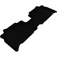 3D MAXpider Custom Fit Kagu Floor Mat (Black) for 2004-2009 Lexus RX330/350-2ND Row