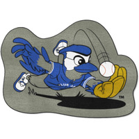 FANMATS 18090 Team Color Approx. 3' x 4' Toronto Blue Jays Mascot Mat